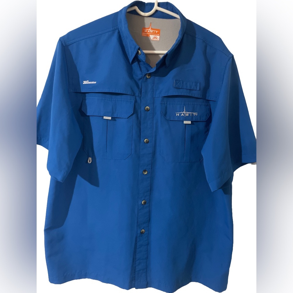 Habit Solar Factor Vented Fishing Shirt